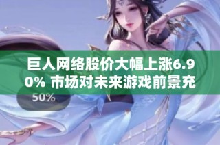 巨人网络股价大幅上涨6.90% 市场对未来游戏前景充满期待