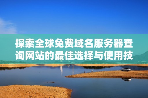 探索全球免费域名服务器查询网站的最佳选择与使用技巧