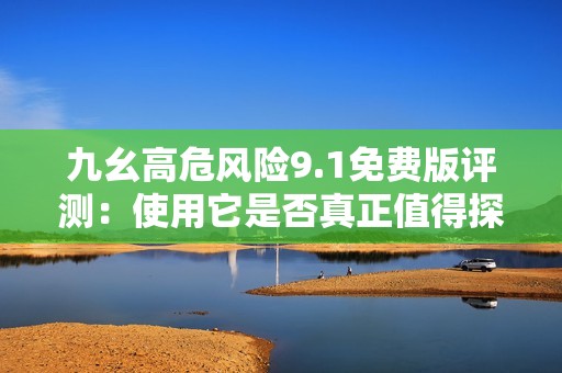 九幺高危风险9.1免费版评测：使用它是否真正值得探讨与分析